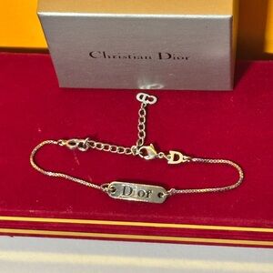 Dior Silver Chain Bracelet